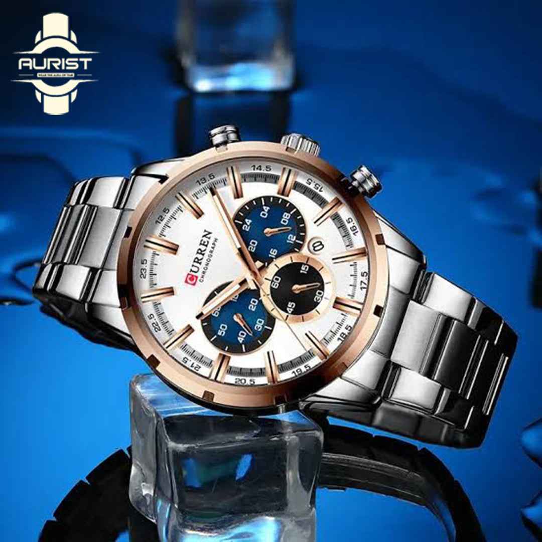 ✨ Curren 8355 – Original Luxury Chronograph ✨