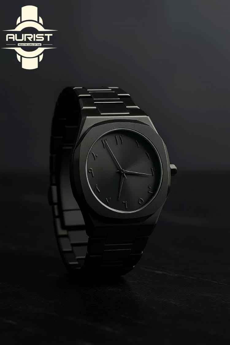 Black Arabic Aura (Stainless Steel)