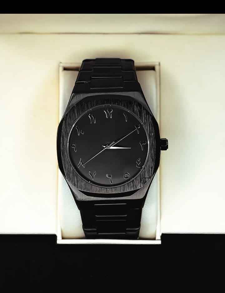 Black Arabic Aura (Stainless Steel)