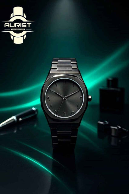 Black Arabic Aura (Stainless Steel)